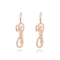Infinity Name Earrings