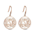 Personalized Monogram Name Earrings