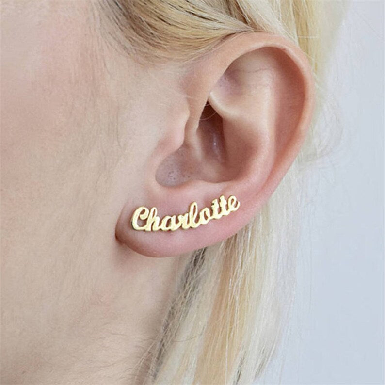 NAME EARRINGS