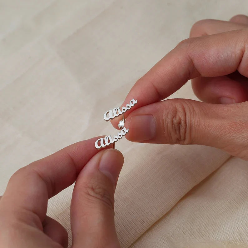 NAME EARRINGS