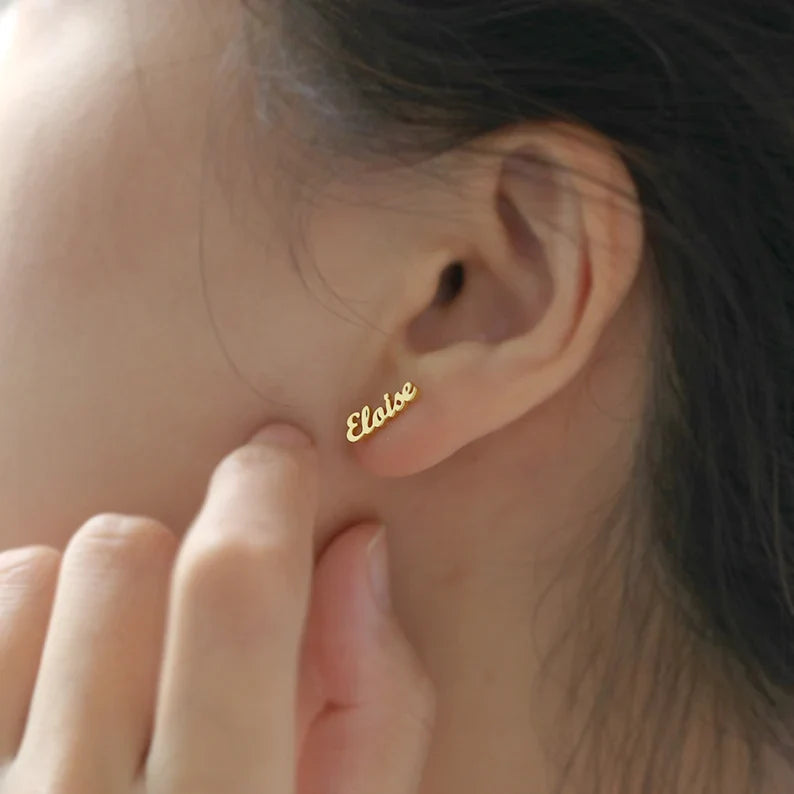 NAME EARRINGS