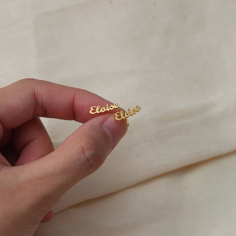 NAME EARRINGS