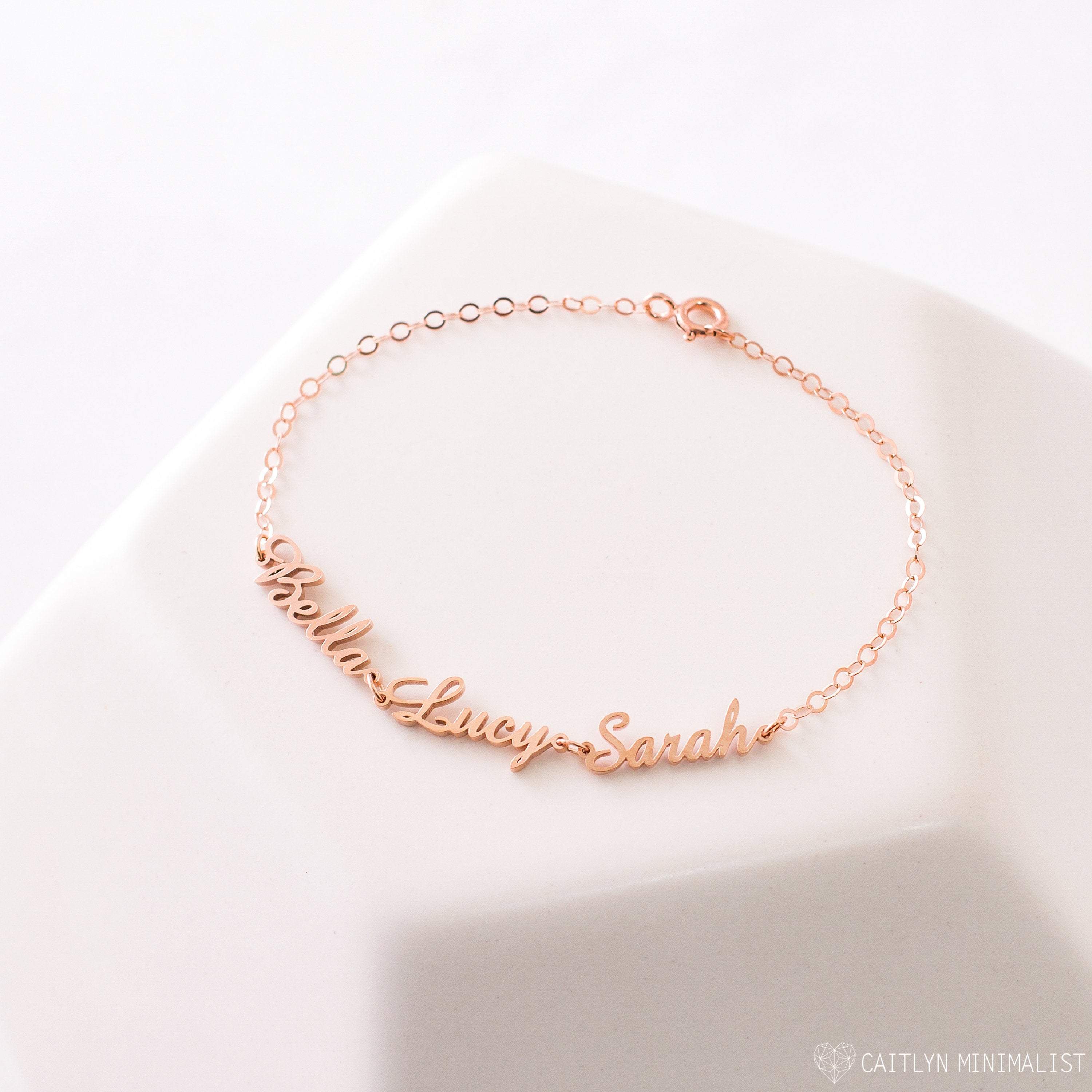 Multiple Name Bracelet