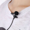 Capture clear, professional-quality audio with our Microphone Collar Mic, perfect for voice recording on PCs. This sleek black lapel mic features an omnidirectional polar pattern, ensuring excellent sound pickup from all directions. Ideal for interviews, meetings, lectures, and guides, it includes a 3.5mm connector with a secure active clip for easy attachment. Equipped with a windscreen protector, it effectively reduces wind noise and defends against the distortion of 'P' and 'B' consonants. The 360° flexible gooseneck holder and swivel mount offer unparalleled convenience and easy installation. With a sensitivity of -52dB±3dB, an impedance of ≤2.2kΩ, and a frequency range of 100-16kHz, this mic ensures high-quality audio capture. Designed with a signal-to-noise ratio of over 60dB and operating at a working voltage of 2.0V, this lapel mic delivers reliable and clear sound, making it the perfect companion for any audio recording task.