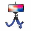 Flexible Tripod Mini Universal Octopus Leg Style Portable and Adjustable Tripod Stand with Clip Bracket Mount Holder for Mobile Phone, Cellphone, Smartphone, Digital Camera