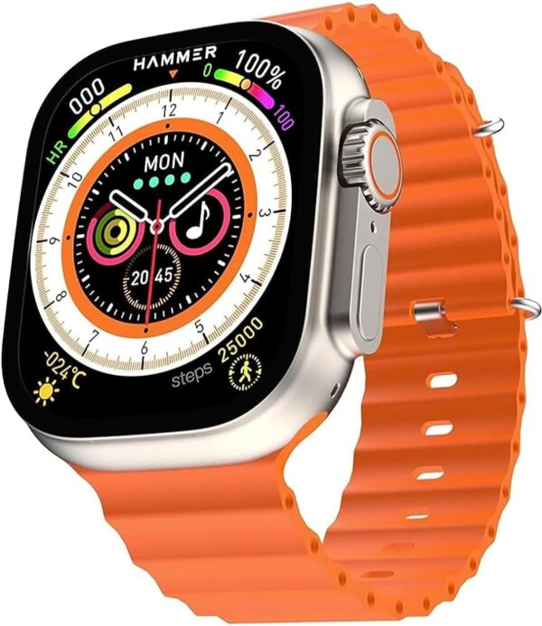 ULTRA 7iN1 Straps 2.1 Inch HD Screen With 7 Different Straps Bluetooth Calling Smart Watch