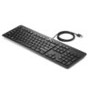 Keyboard (wired) for pc & laptop 100% orignal HP USB Slim Business Keyboard